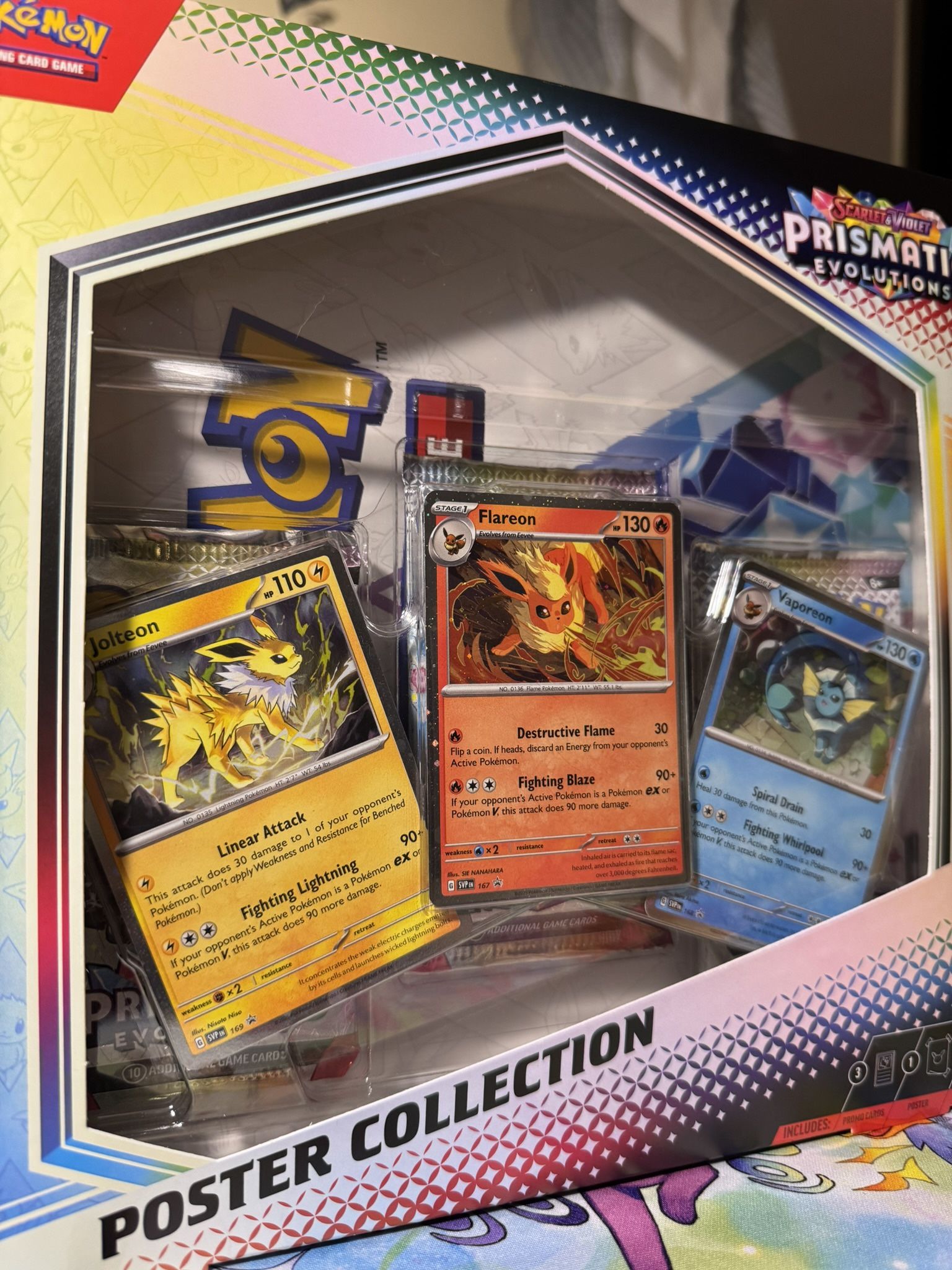 Pokemon prismatic evolution - poster collection