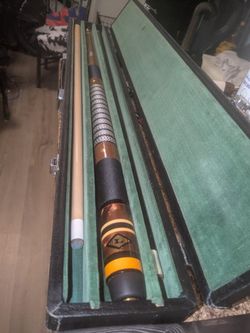 vintage Adam M/A6 Bandit Series pool cue, From 1(contact info removed), within its case. 