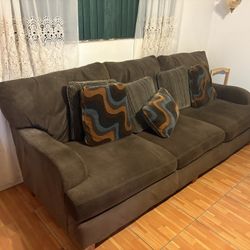 Brown couch