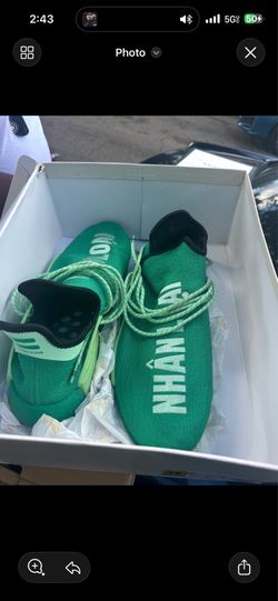 Adidas human race size 16