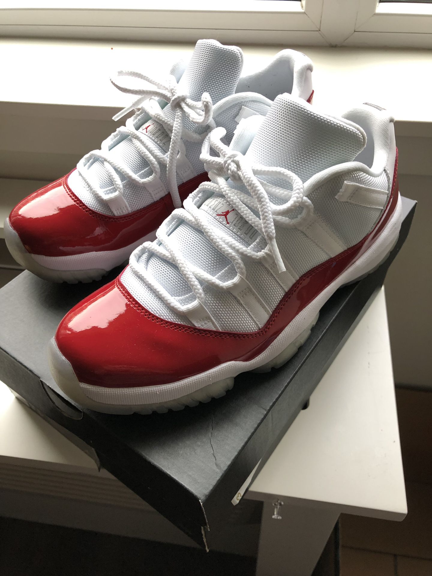 Nike Air Jordan 11 Low Retro Cherry. Size 8.5.