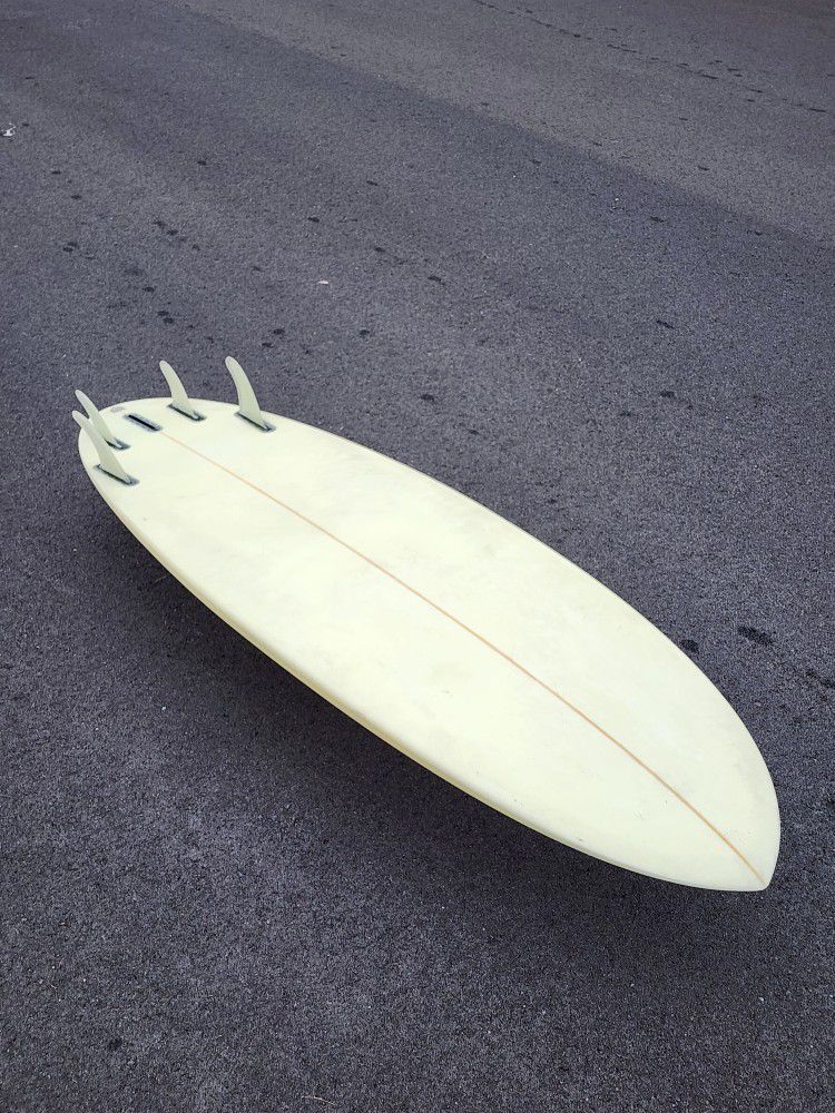 6'4 41L Quad Egg Shortboard Surfboard