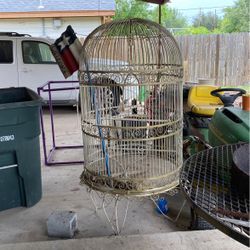 Make offer ‘  5’4 Parrot cage