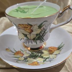 Tea Cup Candle