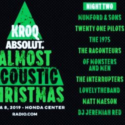 Kroq Night 2, 2 tickets