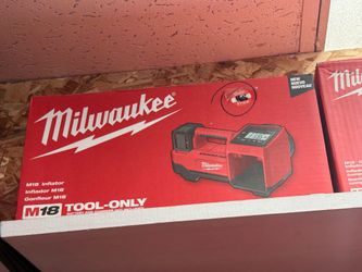 Milwaukee new inflator 18M