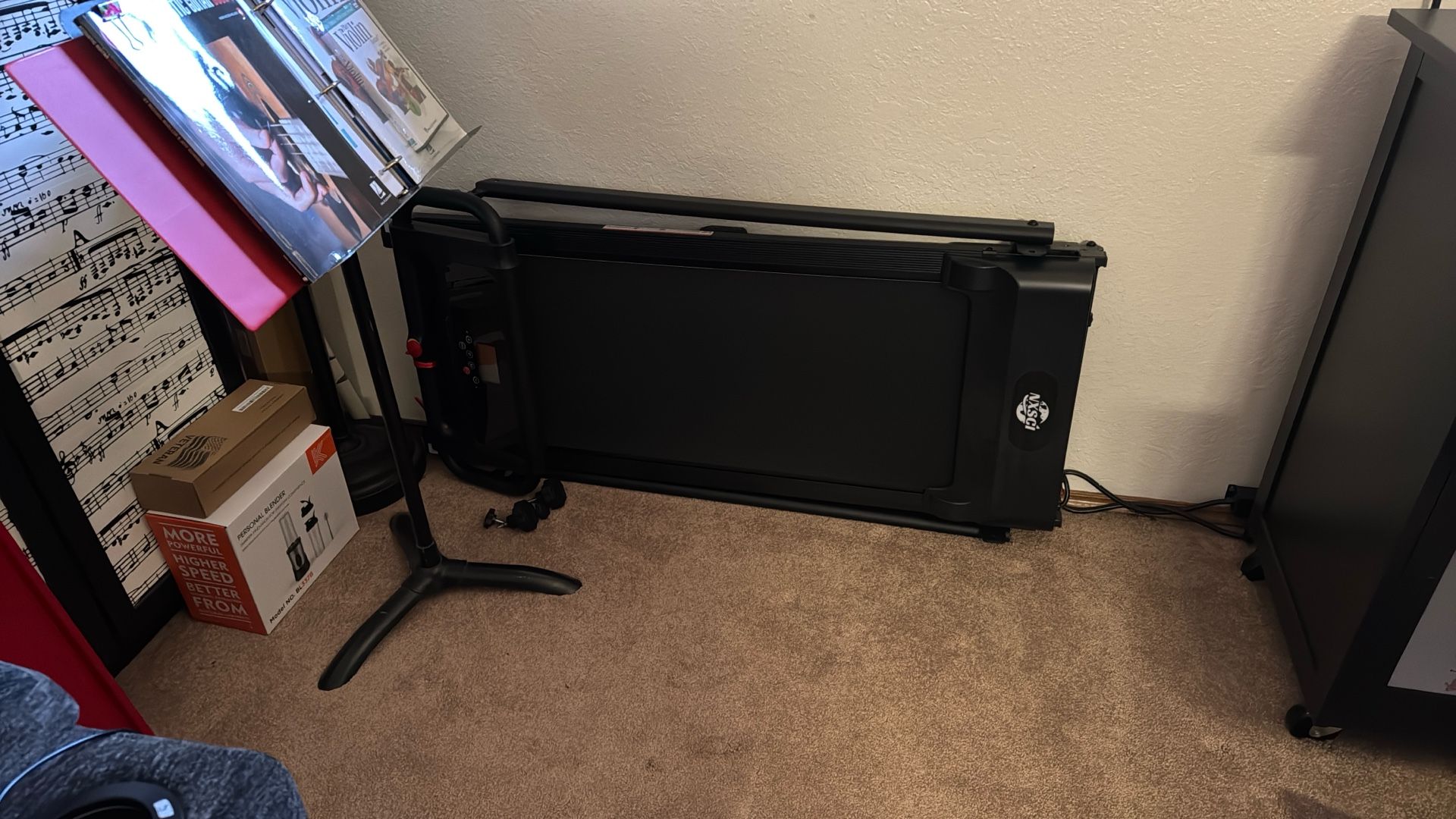 Treadmill with Handle Bar
