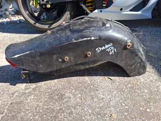Honda Shadow 1100 Rear Fender w Tail Light VT1100 VT 1100 Taillight