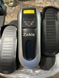 Zakle Under Desk Elliptical Machine, Ellipse Leg Exerciser w/Remote Control 