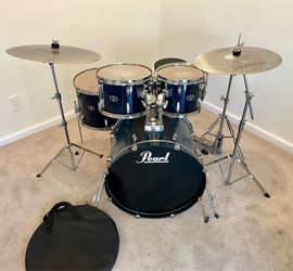 In Upland 91784. Pearl Tama drum set complete 5 piece 22 10 12 14 14” quiet cymbals stands new throne $335 cash 2401 n Euclid ave Upland 91784