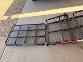 Folding Hitch Cargo Carrier Basket