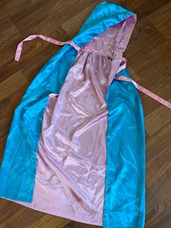 Princess or fairy godmother cape with hood, brand new!