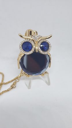 Womens necklace chain owl pendant jewelry