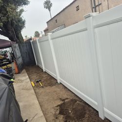 Vinyl Fence 