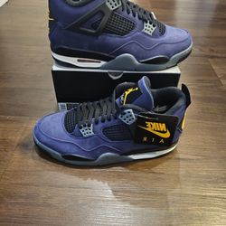 Air Jordan 4 Retro 'Lakers'- DS SIZE 11.5 MEN