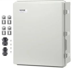 20.87 in. x 16.92 in. x 7.87 in. Outdoor Electrical Junction Box ABS Plastic Electrical Box w/IP67 Dustproof Waterproof