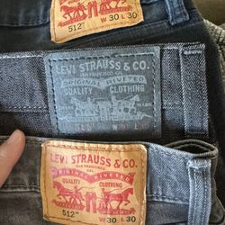 Levi’s Slim Fit Jeans – 30x30 – Bundle for a Better Deal!