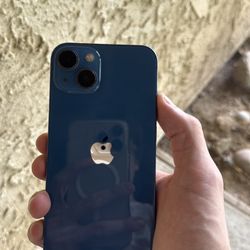blue Iphone 13