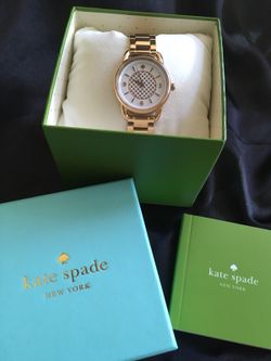 KATE SPADE ROSE HOLD WATCH NEW IN BOX! PERFECT GIFT!