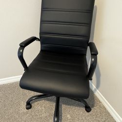 Black Office Chair - Model Home Furniture 