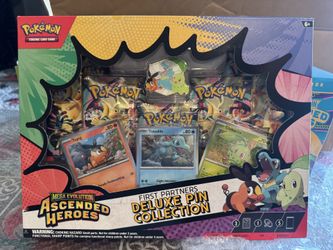 Ascended heroes first deluxe pin collection