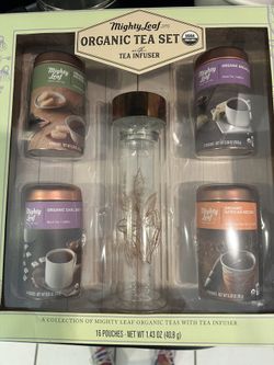 Mighty Loaf Organic Tea Ser With Tea Infuser