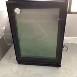 U-Line Black Wine Cooler (Refrigerator) Model : UHBV124SG01A -  792