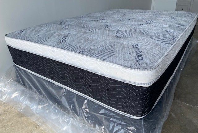 Cal King Euro Bamboo Pillow Top!!
