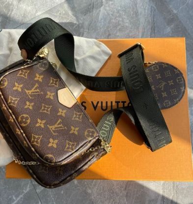 Louis Vuitton shoulder bag.