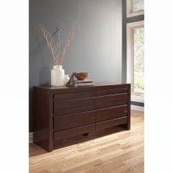 Wakefield 6 Drawer Dresser, Brown