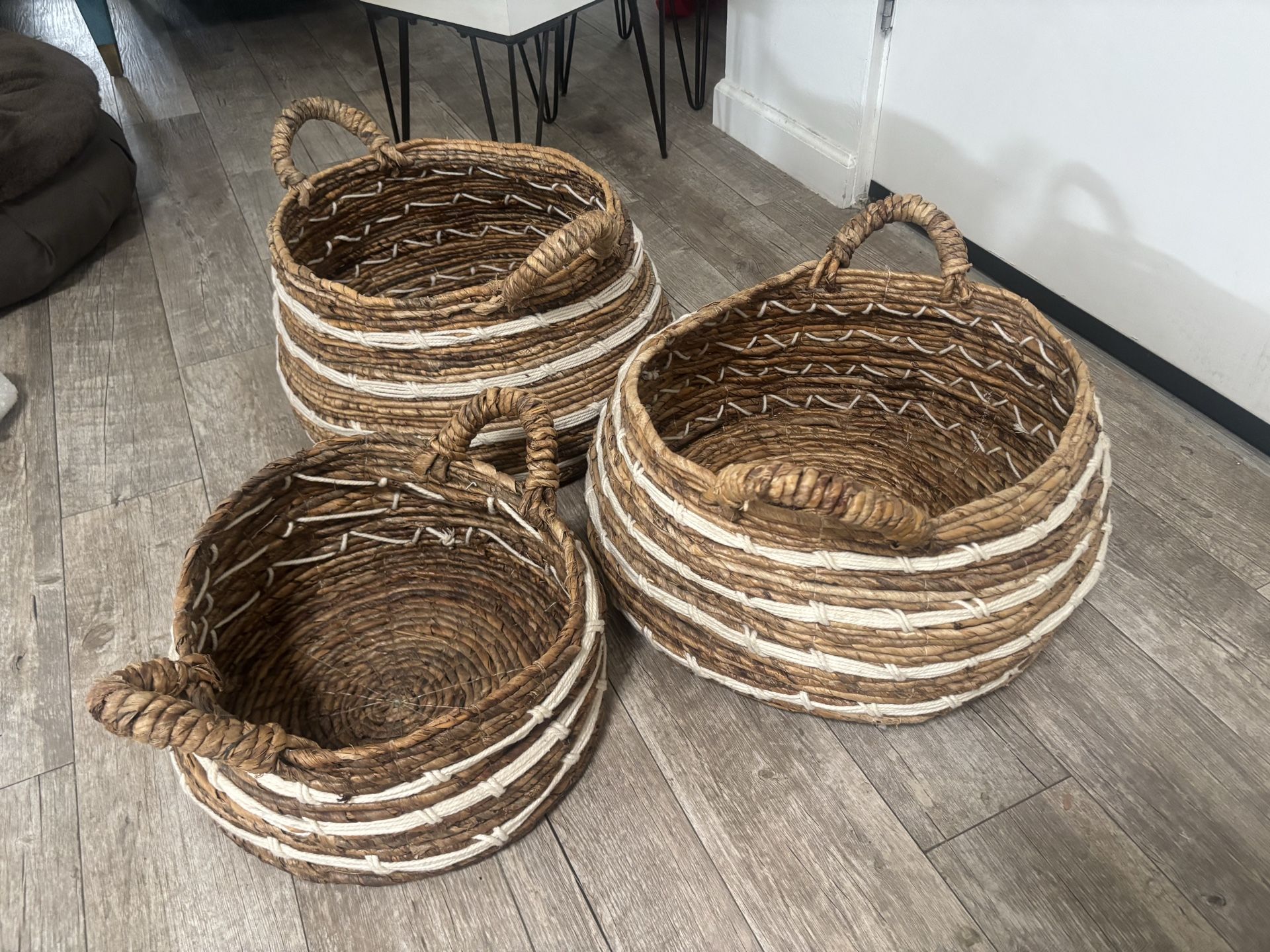 3 Baskets for $15