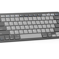 Omoton KB066 Bluetooth Wireless Keyboard for Android and iOS  / Black - NO BOX