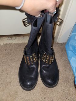 Black Boots Size 6
