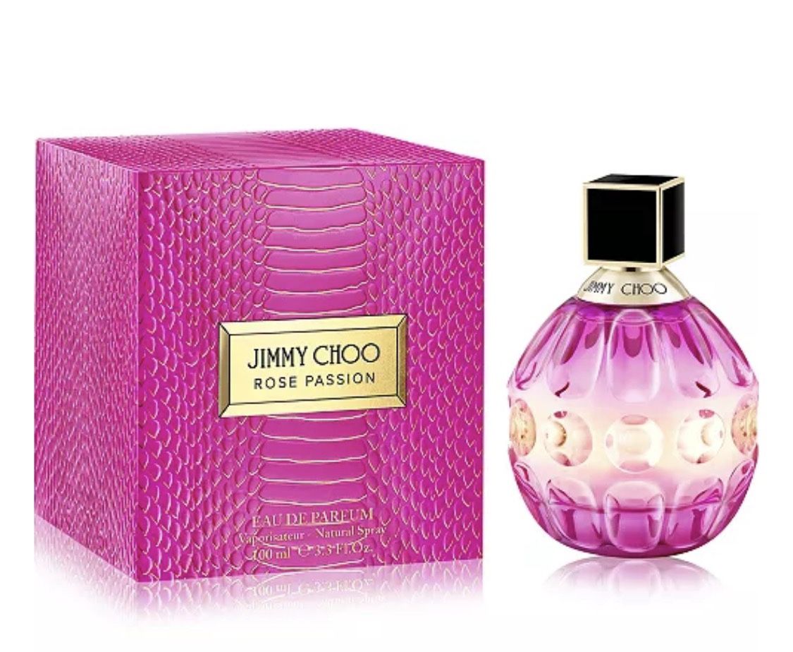Jimmy Choo Rose Passion Eau de Parfum, 3.3 oz/ 100 ml
