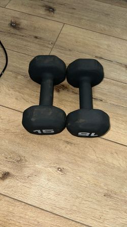 15 Lb Dumbells