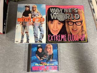 Wayne's World CD/DVD /Book Combo Set