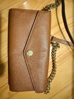 Michael Kors Jet Set Travel Envelope Crossbody Bag / Wallet on Chain