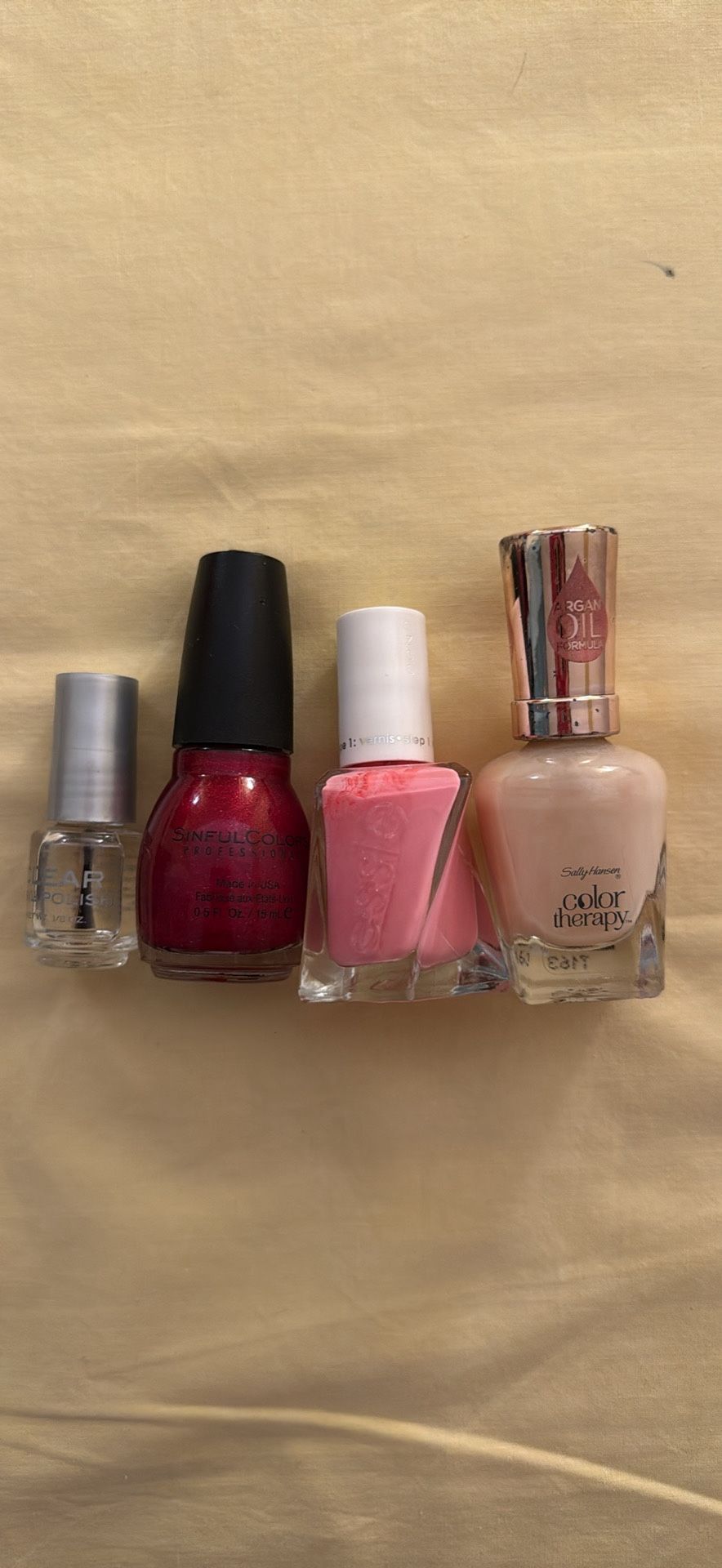 Four Nail Polishes