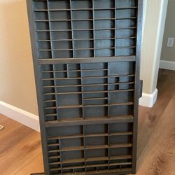 Vintage printer drawer
