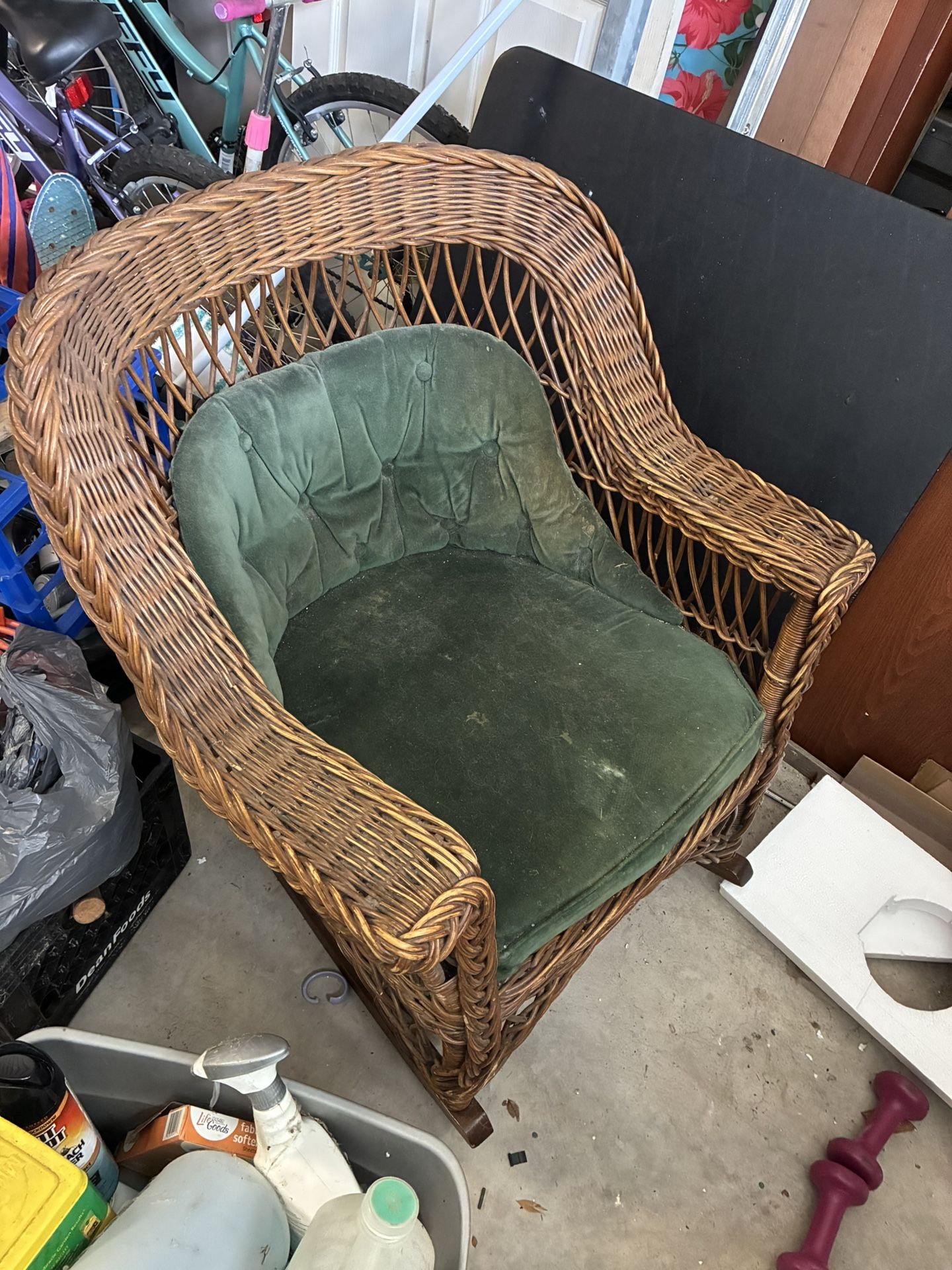 Wicker Rocking Chair 