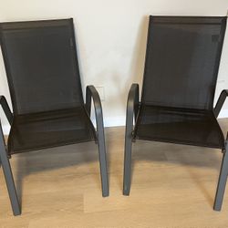 Two Outdoor Chairs