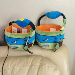 Flipeez plush character baskets