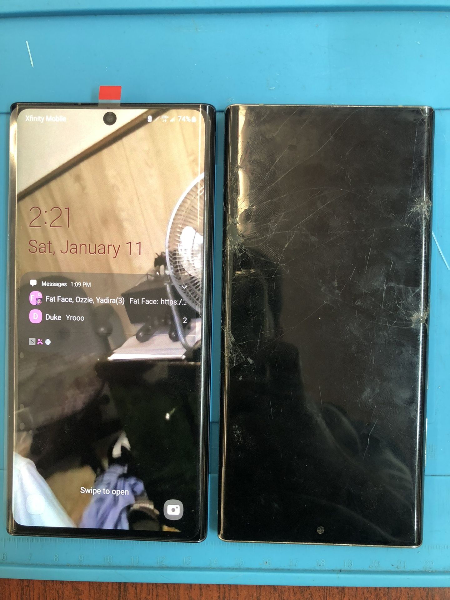 Samsung New Screen Replace