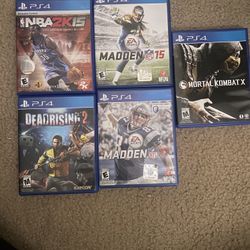 PS4 Games And Beats Head phones  And pS3 DJ Hero