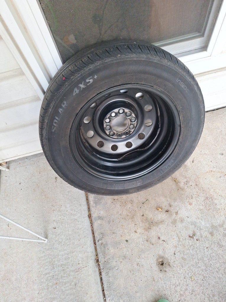 Brand New SUMMITT Tire And Rim P195.65.R15