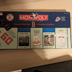 Boston Red Sox Monopoly (Never Played)