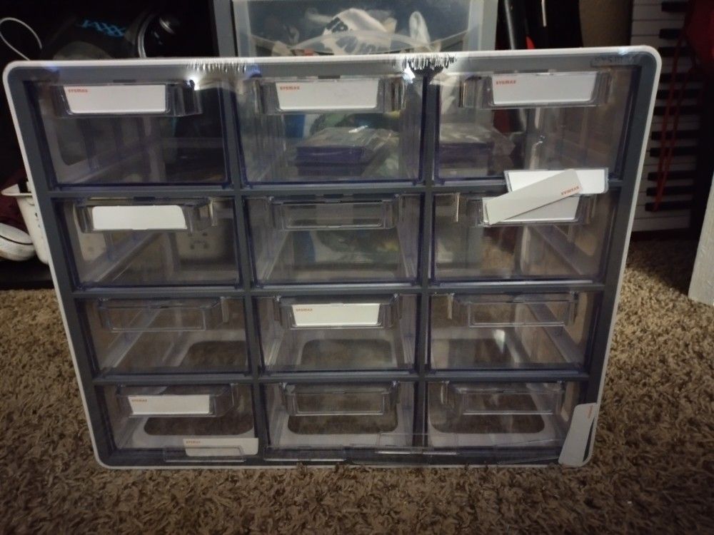 Plastic Organizer Drawers Crafting Makeup Garage