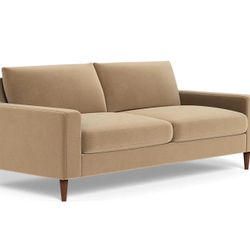 Interior Define Saylor 2-Seat Sofa Camel Upholstery FFE258-281