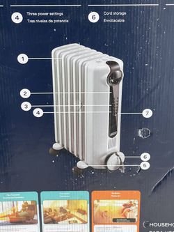 DELONGHI OIL HEATER NEW