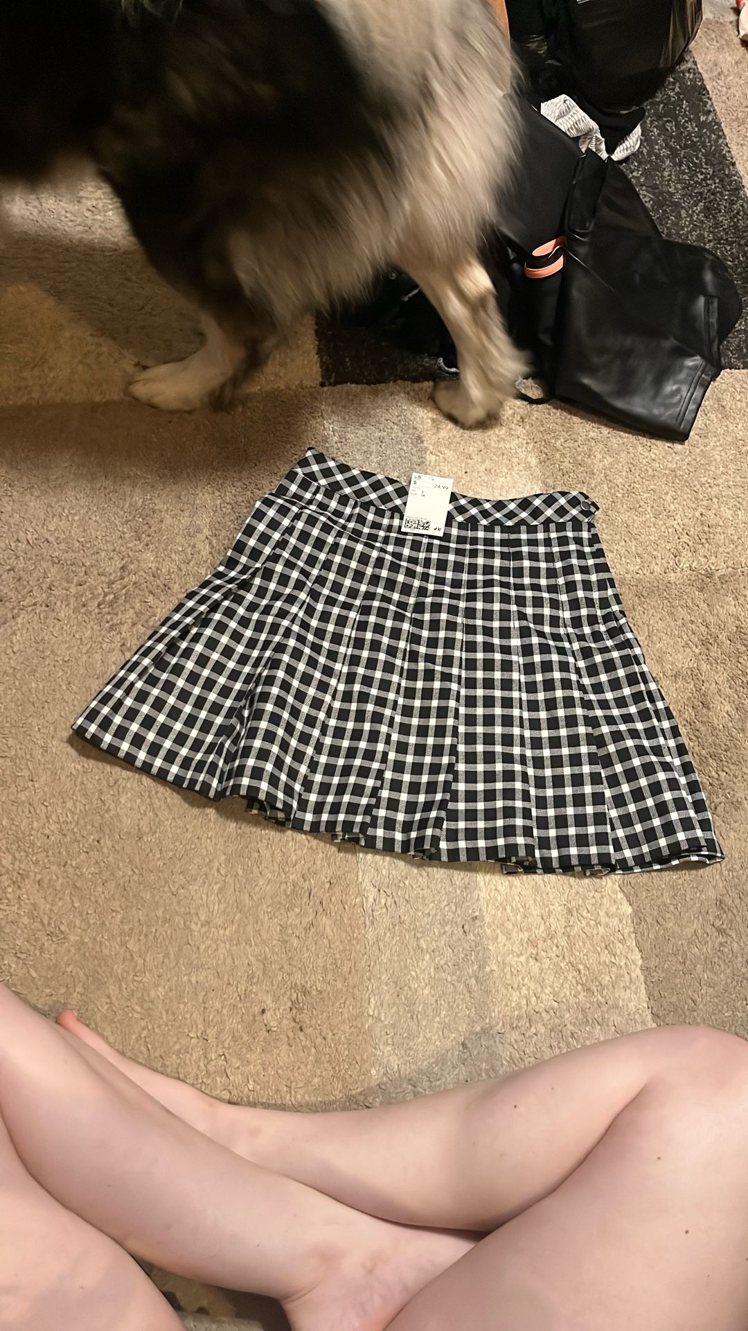 Plaid Skirt